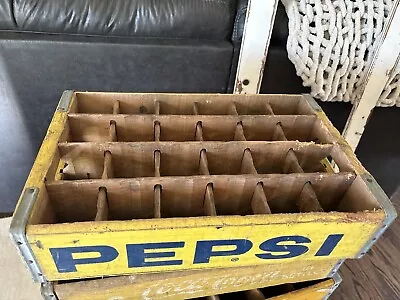 Vintage Pepsi Cola Wooden Crate • $22.50