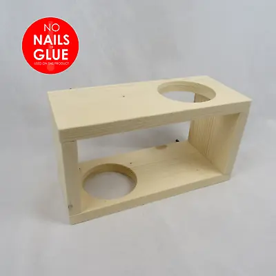 Double Trouble Platform Ledge 10cm Windows - Chinchilla Degu Ferret Hamster • £22.99