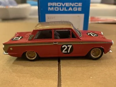 Provence Moulage 1/43 Resin Kit Built Car Model: 1965 Cortina Lotus Alan Mann 27 • £110