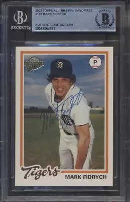 2003 Topps All Time Fan Favorites #123 Mark Fidrych BGS Authentic Auto E10 • $66.18
