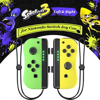 Wireless ControllerFor Nintendo Switch Joy Con (L& R) Joycon  Gamepad 1 / 2 Pair • $34.99