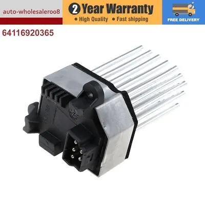 64116920365 For BMW E39 E46 X5 M5 X3 X5 318i 320i Heater Blower Motor Resistor • $23.48