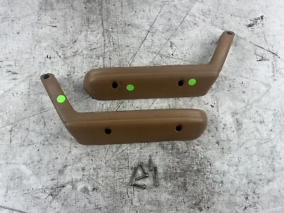 1990-1997 Mazda Miata Mx5 Oem Tan Door Arm Pull Rest Set Pair NA 90-97 *READ* • $40