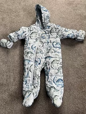 Next Baby 6-9 Months Snow Suit • £7