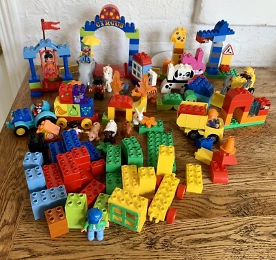 LEGO DUPLO - 6 Sets - Bulk 2.5kg - Animals Vehicles Special & Standard Blocks • $99
