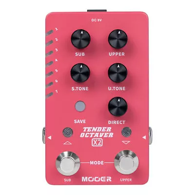 Mooer TENDER OCTAVER X2 Octaver Guitar Effects • $192.85