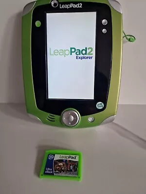 Leappad Explorer 2 - Green Leapfrog Educational Tablet + Ultra EBook  • £21.99