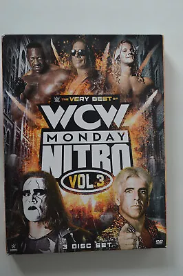 WWE The Very Beat Of WCW MONDAY NITRO Vol.3 3 DVD Set Like New • $29.08