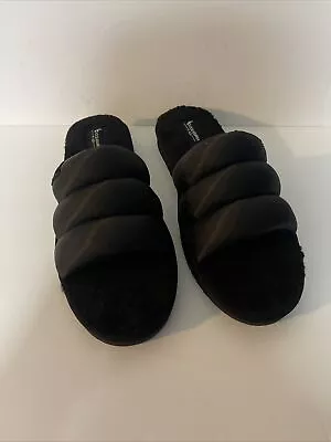 Koolaburra UGG  MAXI SLIDE WOMEN SHOES BLACK US 11 New Without Box • $39.99