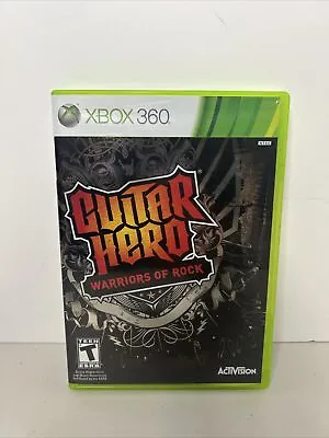 $29.99 • Buy Guitar Hero: Warriors Of Rock (Microsoft Xbox 360, 2010) - Complete CIB