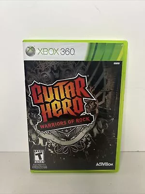 $29.99 • Buy Guitar Hero: Warriors Of Rock (Microsoft Xbox 360, 2010) - Complete CIB