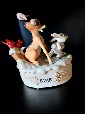 Vintage Disney Music Box BAMBI Musical Memories 6294/19750 Parts Only Usedes • $25