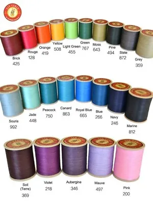 $55.50 • Buy Fil Au Chinois No.832 Waxed Lin Cable Leathercraft Diy Linen Thread 0.43mm Spool