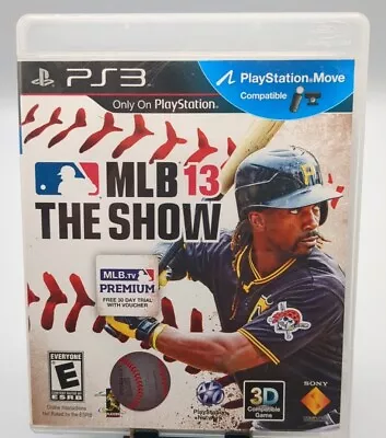 MLB 13: The Show (PlayStation 3 PS3 2012) CIB • $8.97