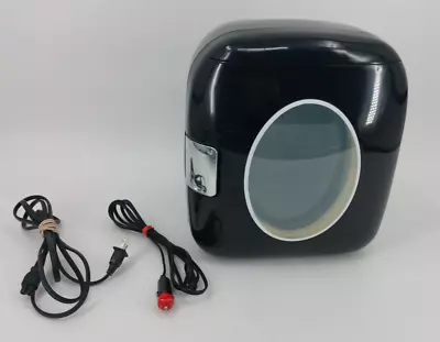 Hot Cold 12-Can Mini Cooler Fridge Portable Car Home Use 12V 110V Black WORKS • $19.99