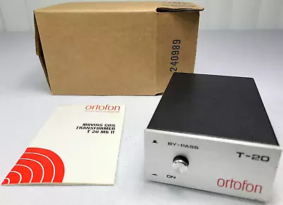 Ortofon T-20 Moving Coil Step Up Transformer • $325