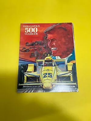 1987 Indianapolis 500 Yearbook By Carl Hungness ~ Al Unser Winner Free Shipping • $40
