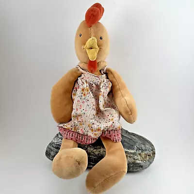 Moulin Roty La Grande Famille Soft Toy Felicie The Chicken Not Original Dress • $18.99