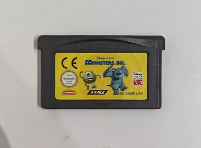 Nintendo Gameboy Advance Game - Monsters Inc - Cartridge Only • £0.99