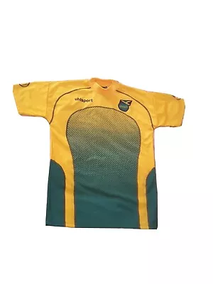 Vintage Jamaica Football Shirt Jersey 2004/2006 Uhlsport Size M/L Retro  • £49.99