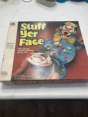 Vintage Stuff Yer Face Game 1982 Milton Bradley Fair Pre-Owned 24 Marbles • $19.99