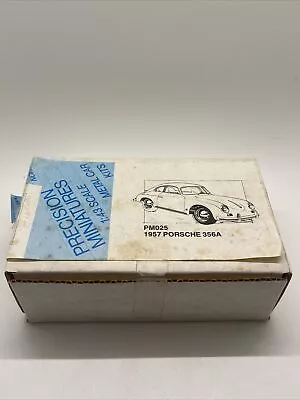 (New) Precision Miniatures 1957 Porsche 356A 1:43 Metal Model Car Kit RARE • $108