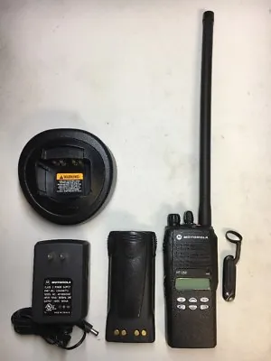 MOTOROLA HT1250 LOW BAND 29.7-42MHz 128ch 6watt Portable Radio AAH25BEF9AA5AN • $300