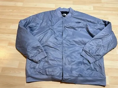 North Face Presley Insulated Bomber Jacket Men XL Gray • $39.99