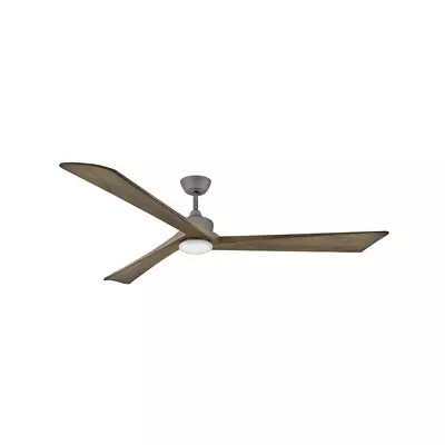 80 Inch 3 Blade Ceiling Fan With Light Kit-Graphite Finish - Ceiling Fans - • $701.95