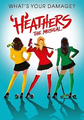 £8 • Buy Heathers Musical   Poster A3 260gsm 