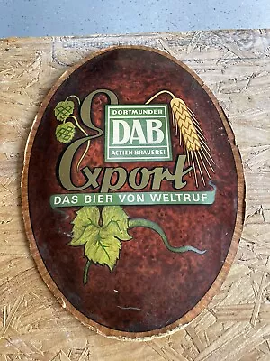Vintage And Rare Dab Beer Germany Sign • $55