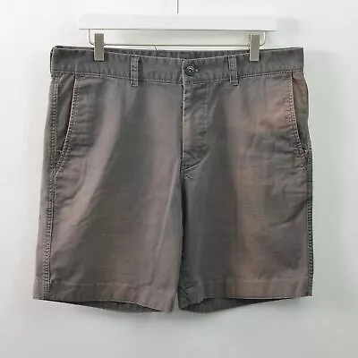 The North Face Narrows Short Mens 34 Shorts Distressed Straight Twill 8  Inseam • $5.98