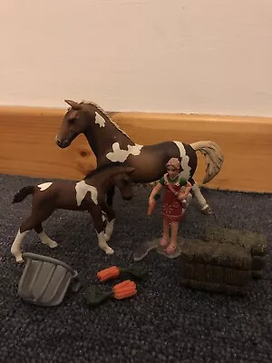 Schelich -  Trakehner Family And Girl Rare Retired Set • £10