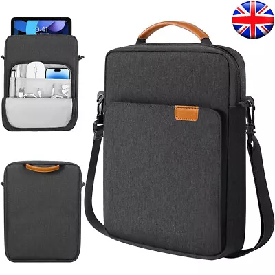Tablet Carry Case Pouch Shoulder Bag Handbag For IPad Galaxy Tab 9-11/13.3 Inch • £11.59