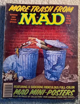 MAD Magazine Summer 1985 Super Special  More Trash From Madd  With Posters • $9.99