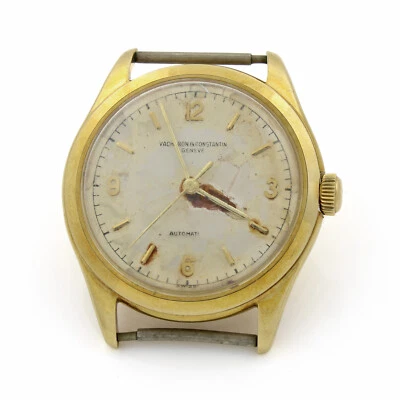 $710 • Buy Vintage Vacheron & Constantin 18k Gold 36mm Auto 21j Gents Wristwatch As Is Wb93