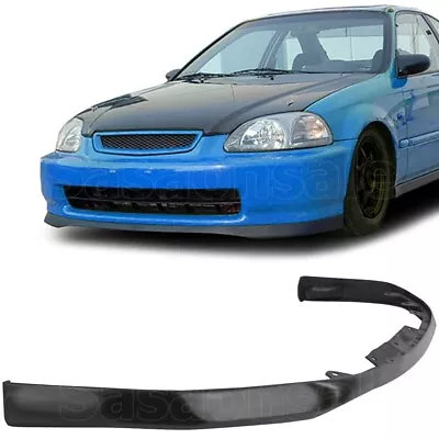 [SASA] Made For 96-98 Honda Civic 2dr 3dr 4dr SiR PU Front Bumper Lip Spoiler • $89.99