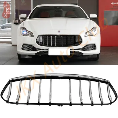 For Maserati Quattroporte 2017-2022 ABS +Chrome Plating Front Bumper Grille X • $412.07