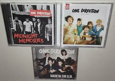£26.56 • Buy One Direction 3cd Lot Brand New Sealed Cd Midnight Memories Up All Night