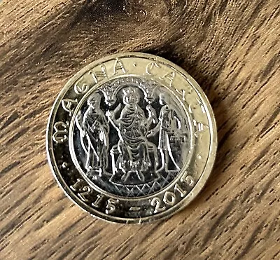 2015 Magna Carta 2 Pound Coin • £5