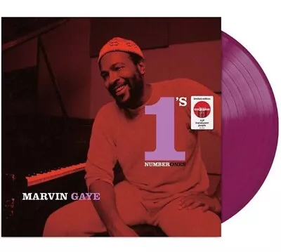 New Sealed Creased: Marvin Gaye Number Ones 1's Translucent Purple Vinyl LP 1s • $19.88