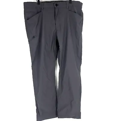 Orvis Pants Size 40x30 Mens Gray Tech Stretch Water Resistant Trek Zip Cargo • $22.49