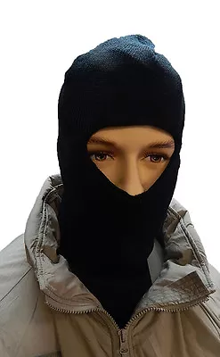 Military Black Hood Mask Balaclava Ski Snow Extreme Cold 8415-01-310-0606  • $13.49