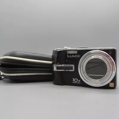 Panasonic Digital Camera Lumix DMC-TZ3 7.2MP Black Tested • £39.99