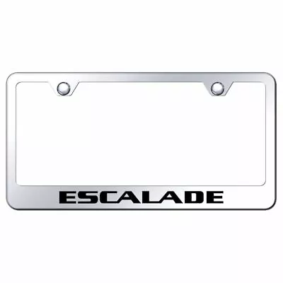 Cadillac Escalade Chrome Stainless Steel License Plate Frame - LF.ESA.EC • $35.95