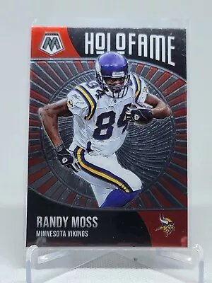 2021 Panini Mosaic Holofame Randy Moss Minnesota Vikings #4 D8D • $0.99