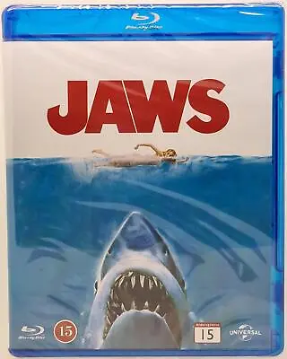 Blu-ray - Jaws 1 (Danish Import) English Language Brand New Sealed • £6.10