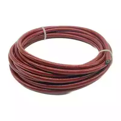 3FT AN3 1/8  Motorcycle Stainless Steel Braided PTFE Fuel Hose Oil Brake Line 1M • $10.45