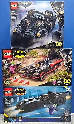 LEGO DC Batman ~ Batmobile Combo ~ Brand New Factory Sealed ~ 3 Sets • $279.95