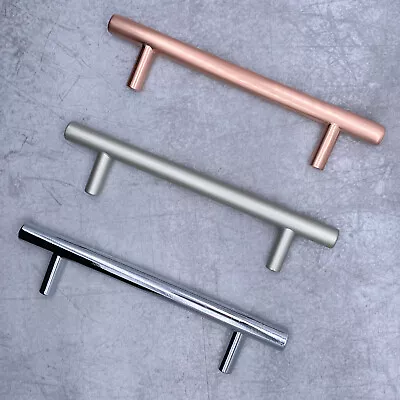 T Bar - Kitchen Cabinet Door Handles / Cupboard Drawer Handles / Pull Handles • £3.25